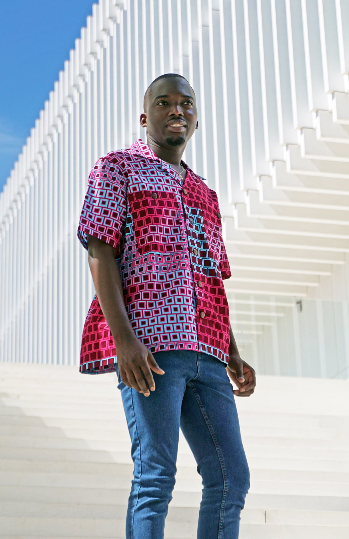 MEN’S SHORT SLEEVE SHIRT CAIRO SQUARE