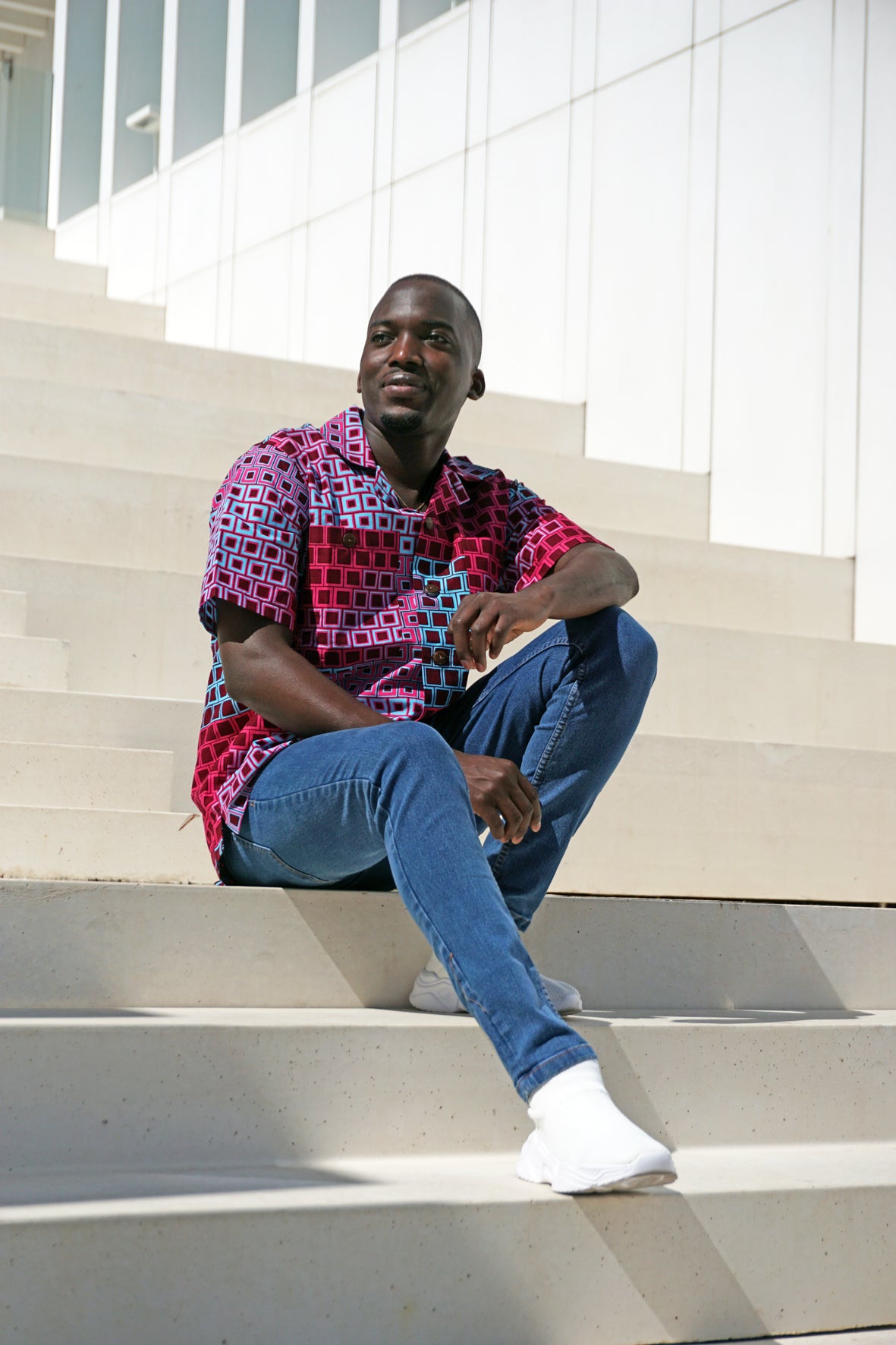 MEN’S SHORT SLEEVE SHIRT CAIRO SQUARE