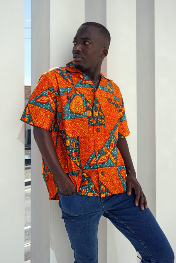 MEN’S SHORT SLEEVE SHIRT SÉNÉGAL