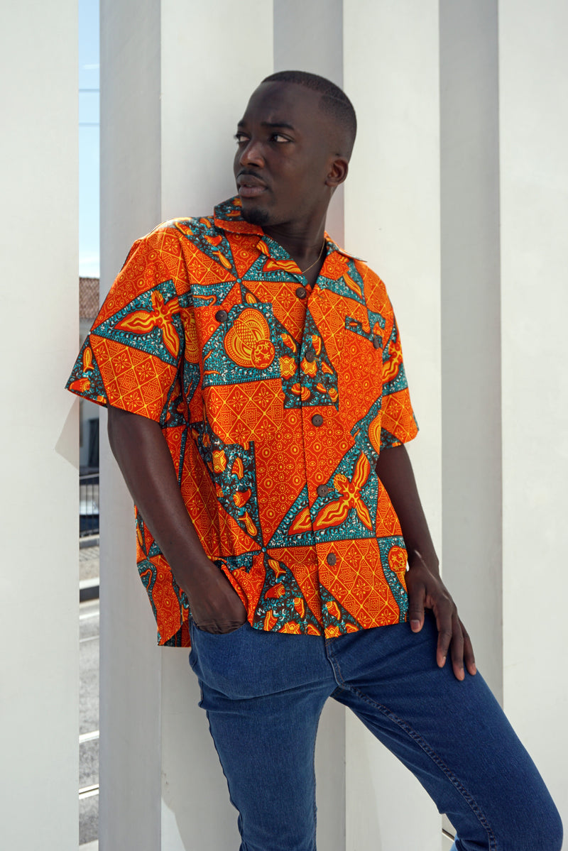 MEN’S SHORT SLEEVE SHIRT SÉNÉGAL