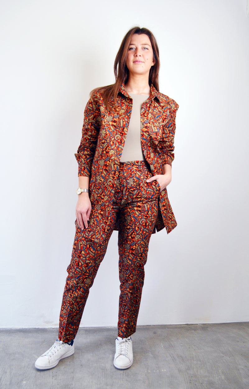 PANTS AND SHIRT SET SAFAARI