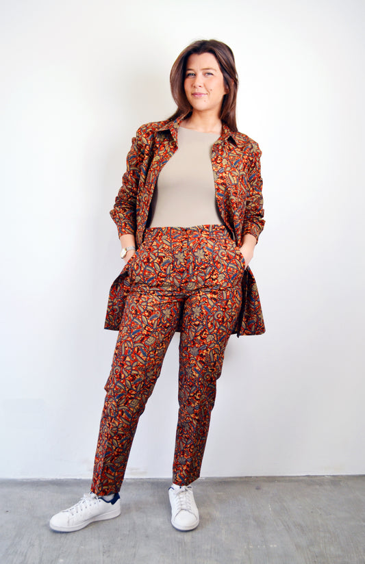PANTS AND SHIRT SET SAFAARI