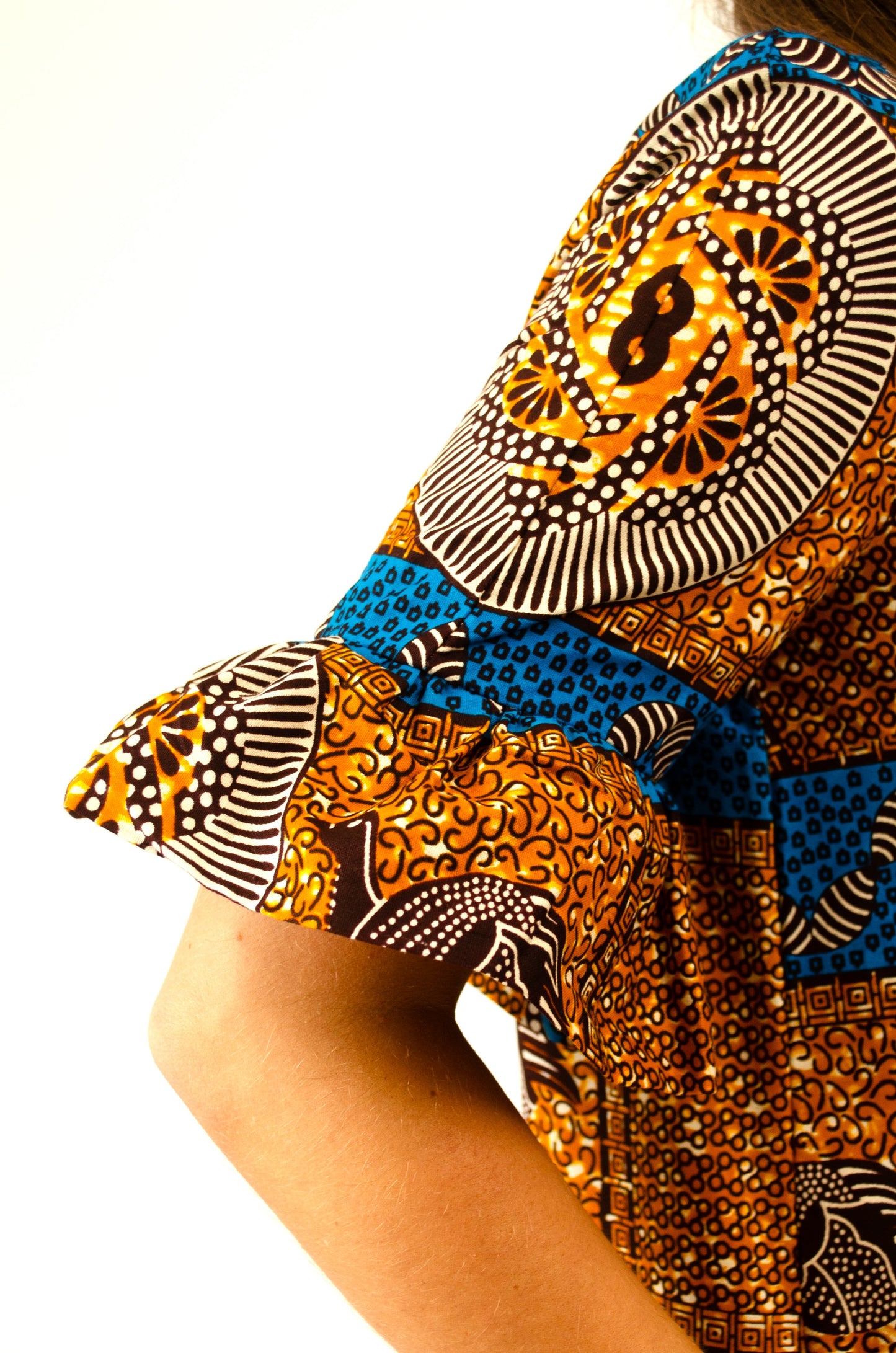 STRAIGHT DRESS BROWN BENGUELA