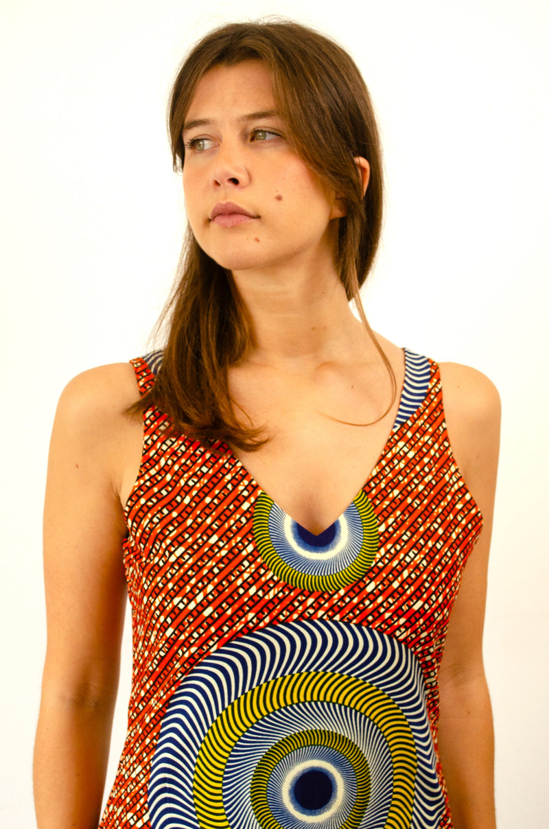 VIOLA DRESS ETHIOPIAN EARTH