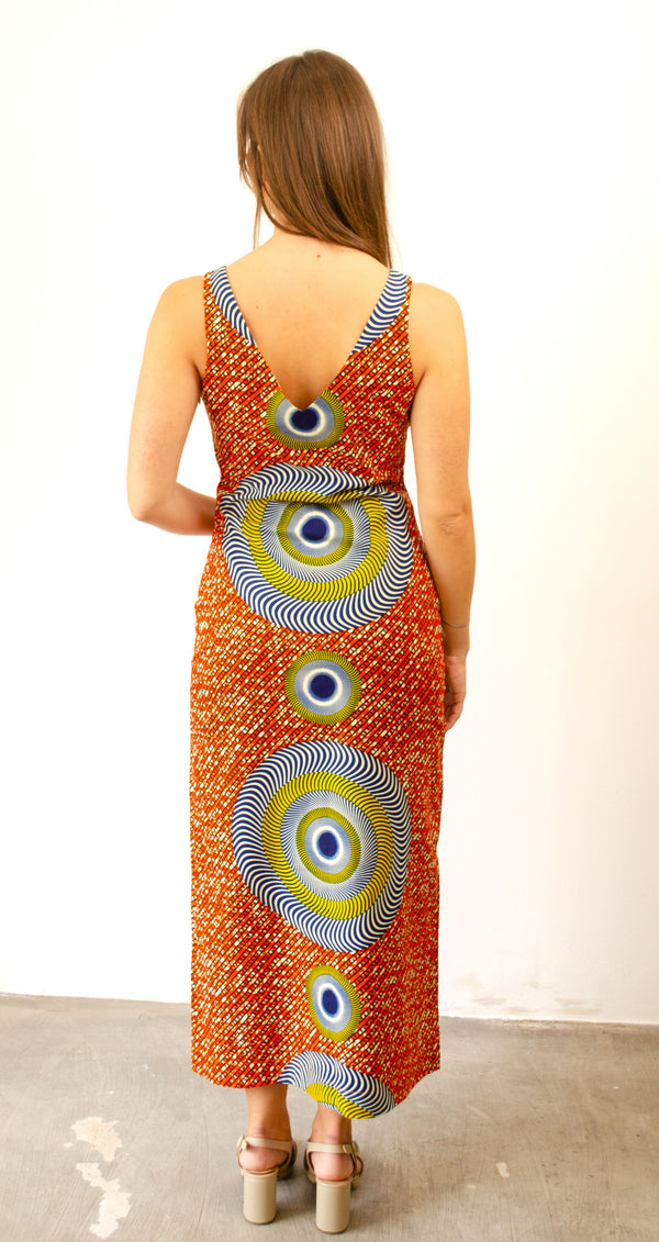 VIOLA DRESS ETHIOPIAN EARTH