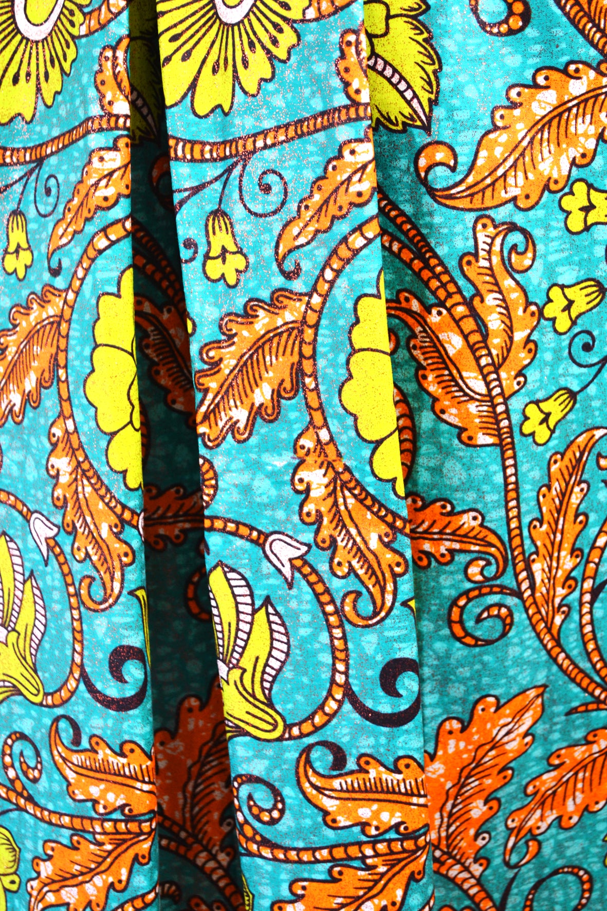 EXCLUSIVE, LONG DRESS WITH PLEATS GOLD ZULU