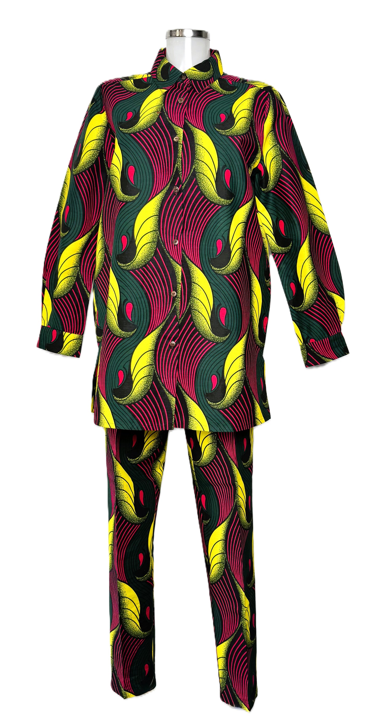 PANTS AND SHIRT SET SANKOFA SHELLS