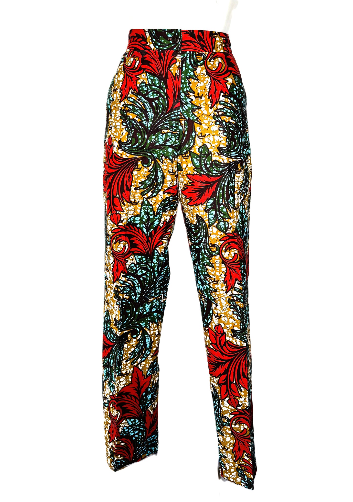PANTS AND SHIRT SET RED ASHANTI