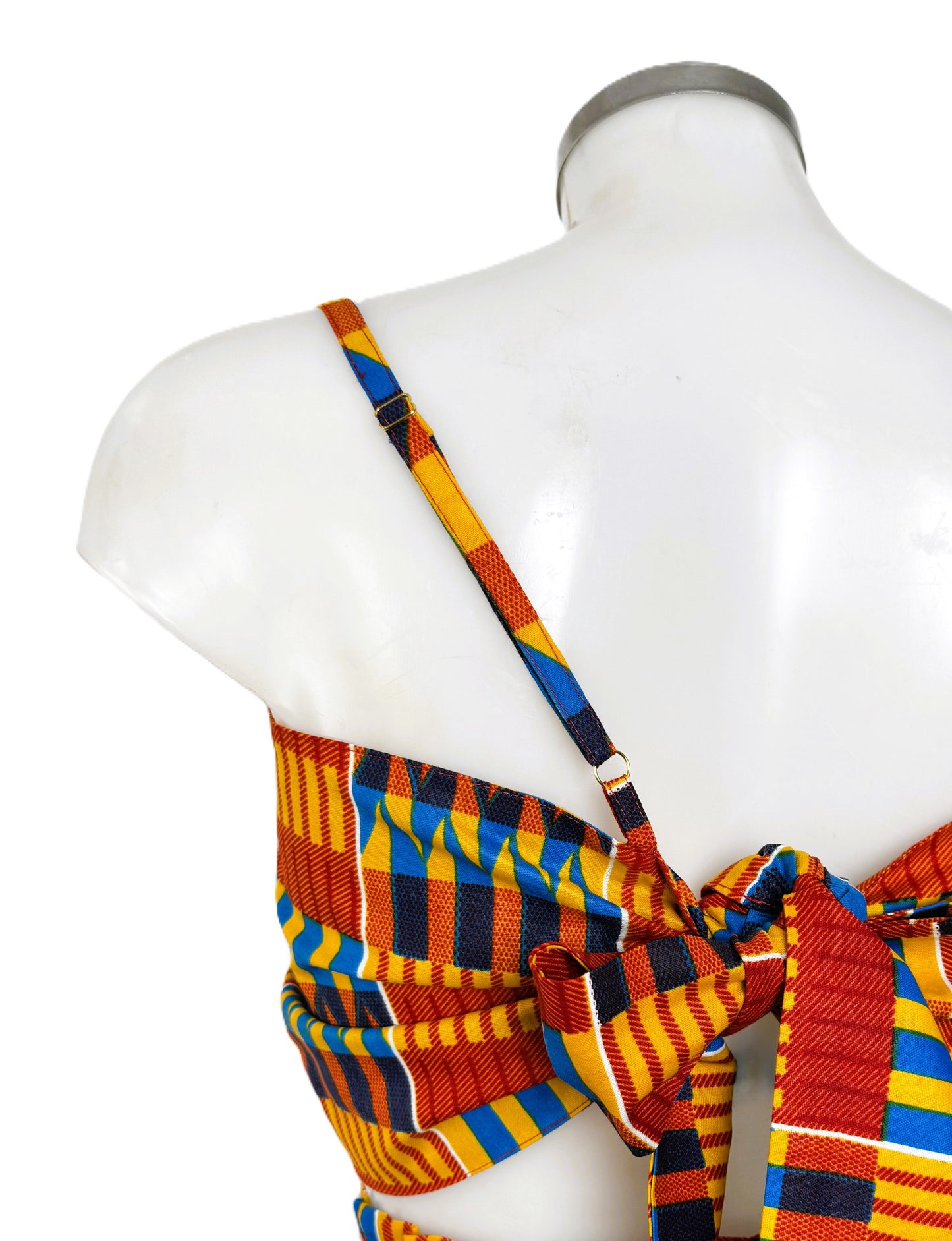 PANTS & TOP SET RED KENTE