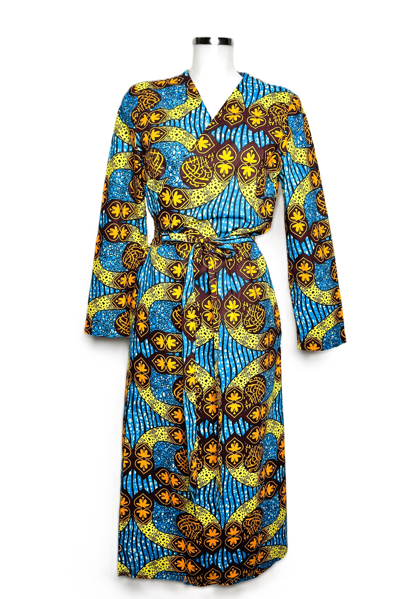 MIDI DOUBLE-BREASTED DRESS BLUE ZARMA