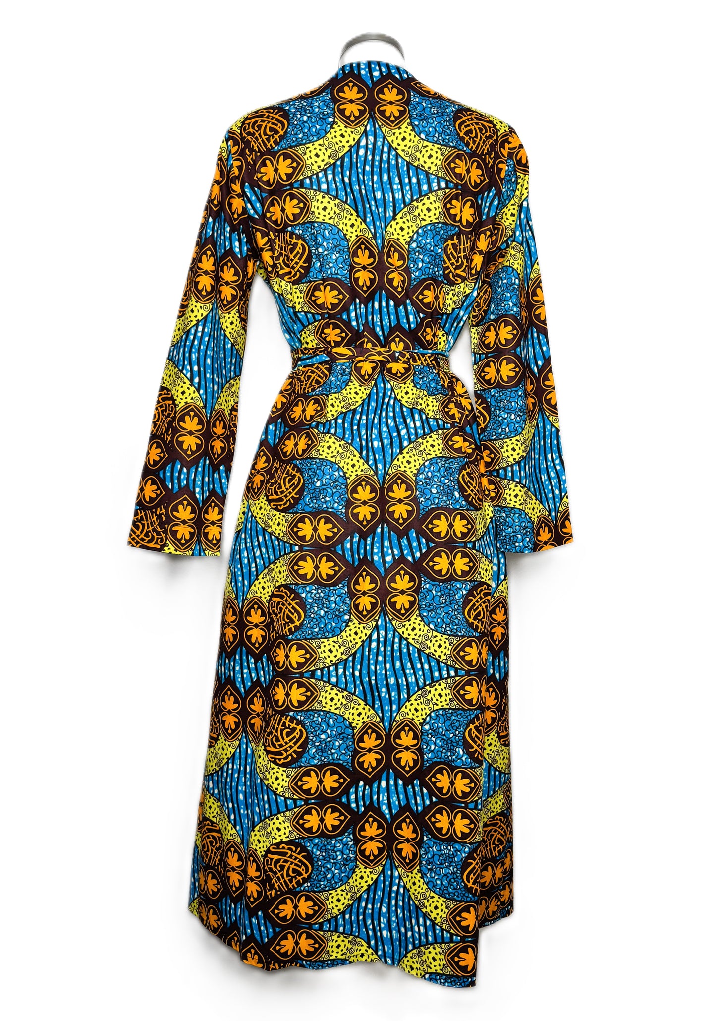 MIDI DOUBLE-BREASTED DRESS BLUE ZARMA