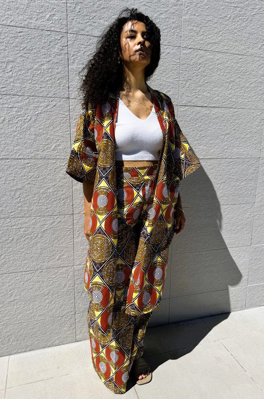KIMONO SET SENEGAL SUNSET