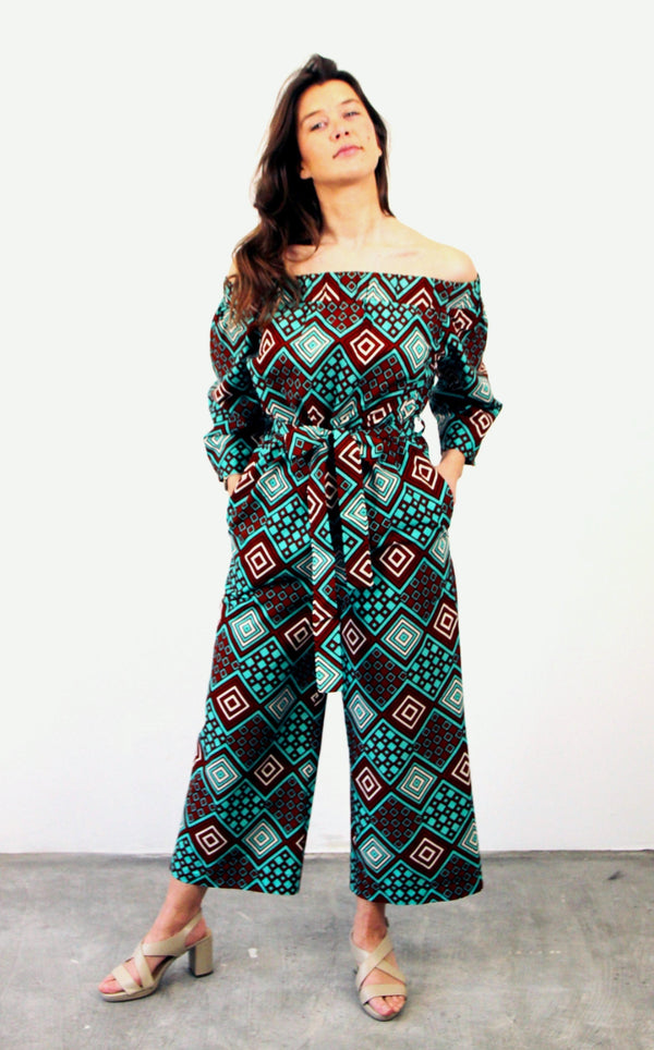 JUMPSUIT BLUE MAASAI