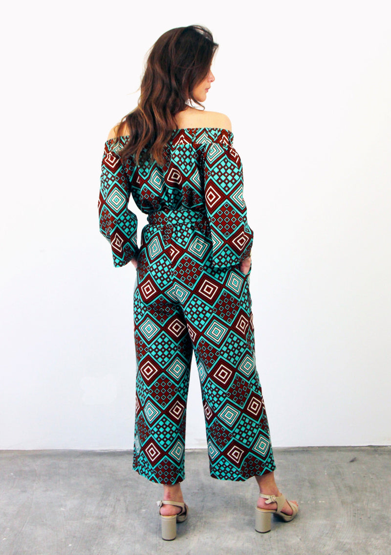 JUMPSUIT BLUE MAASAI