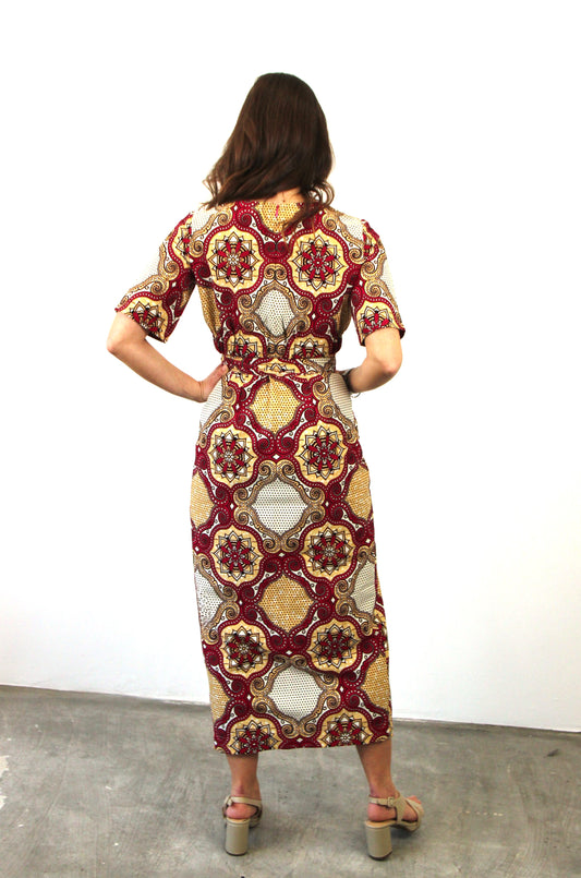 CROPPED BLOUSE & SKIRT SET WELWITSCHIA FLOWER