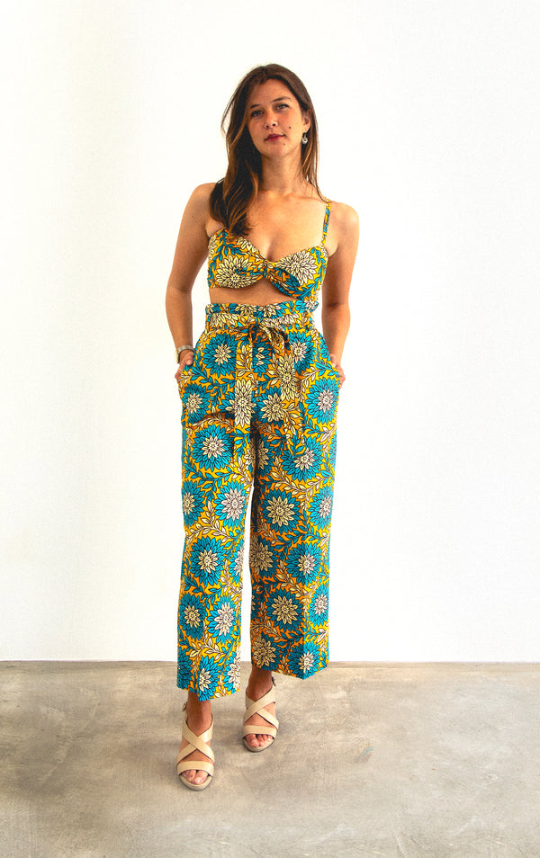 PANTS & TOP SET NZINGA FLOWER