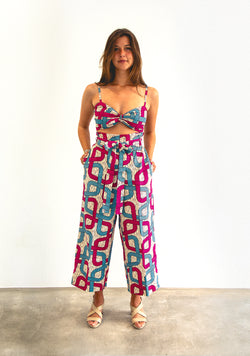 PANTS & TOP SET PINK SOYO