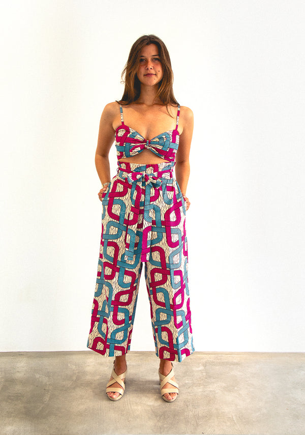 PANTS & TOP SET PINK SOYO