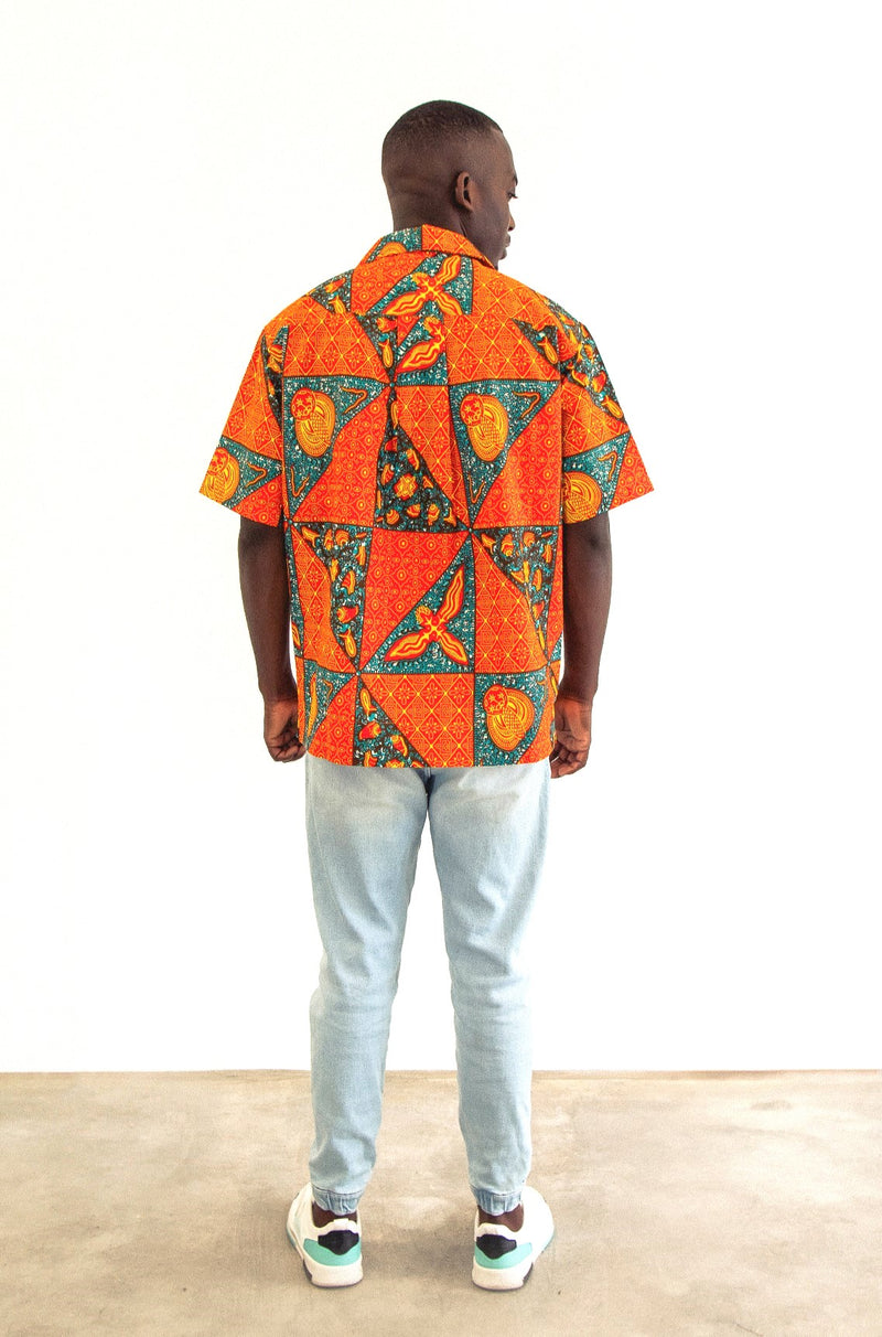 MEN’S SHORT SLEEVE SHIRT SÉNÉGAL