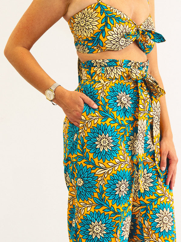 PANTS & TOP SET NZINGA FLOWER