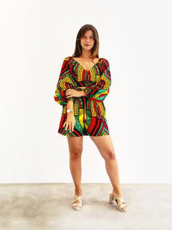 SHORTS & BLOUSE SET KIPENZI