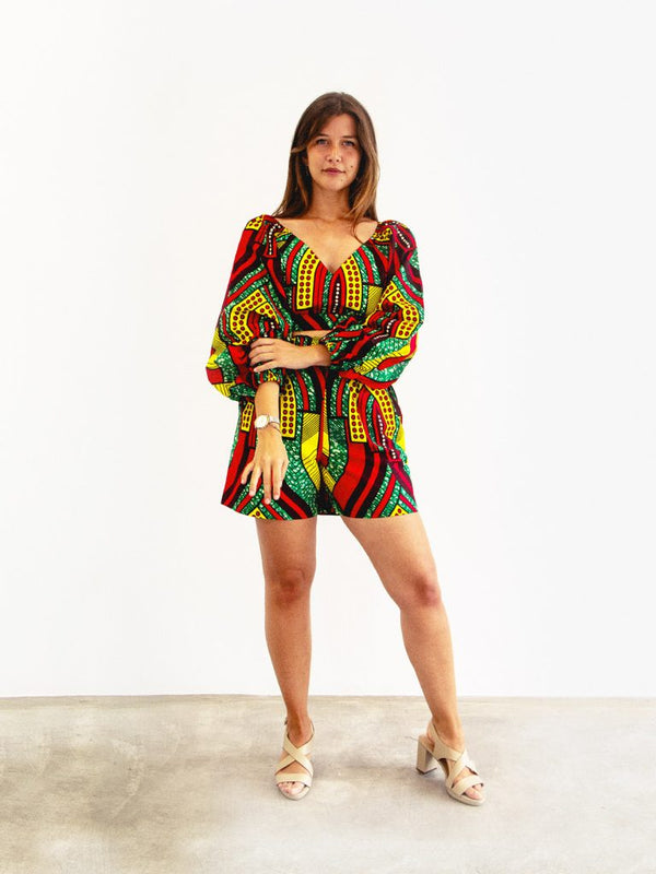 SHORTS & BLOUSE SET KIPENZI
