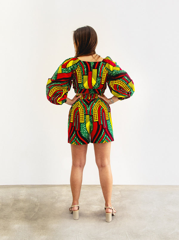 SHORTS & BLOUSE SET KIPENZI