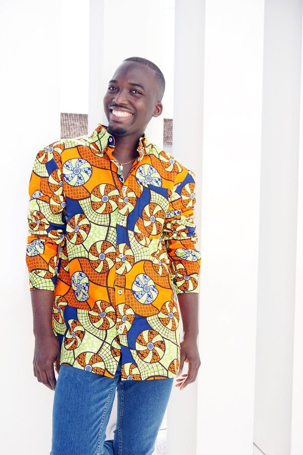 SPORTY MEN’S SHIRT KIKONGO STYLE