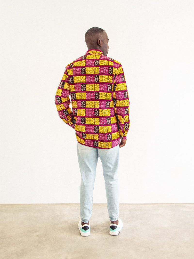 SPORTY MEN’S SHIRT KIZOMBA GLAM