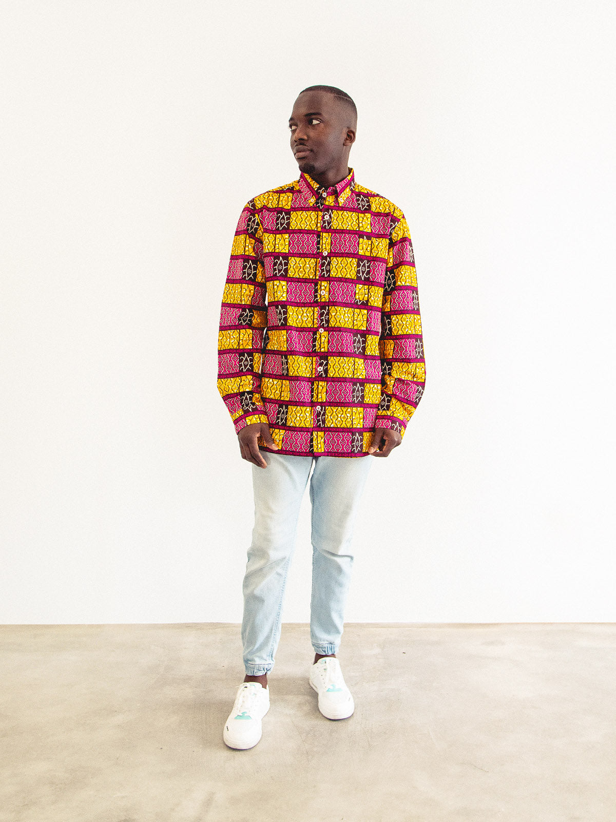 SPORTY MEN’S SHIRT KIZOMBA GLAM