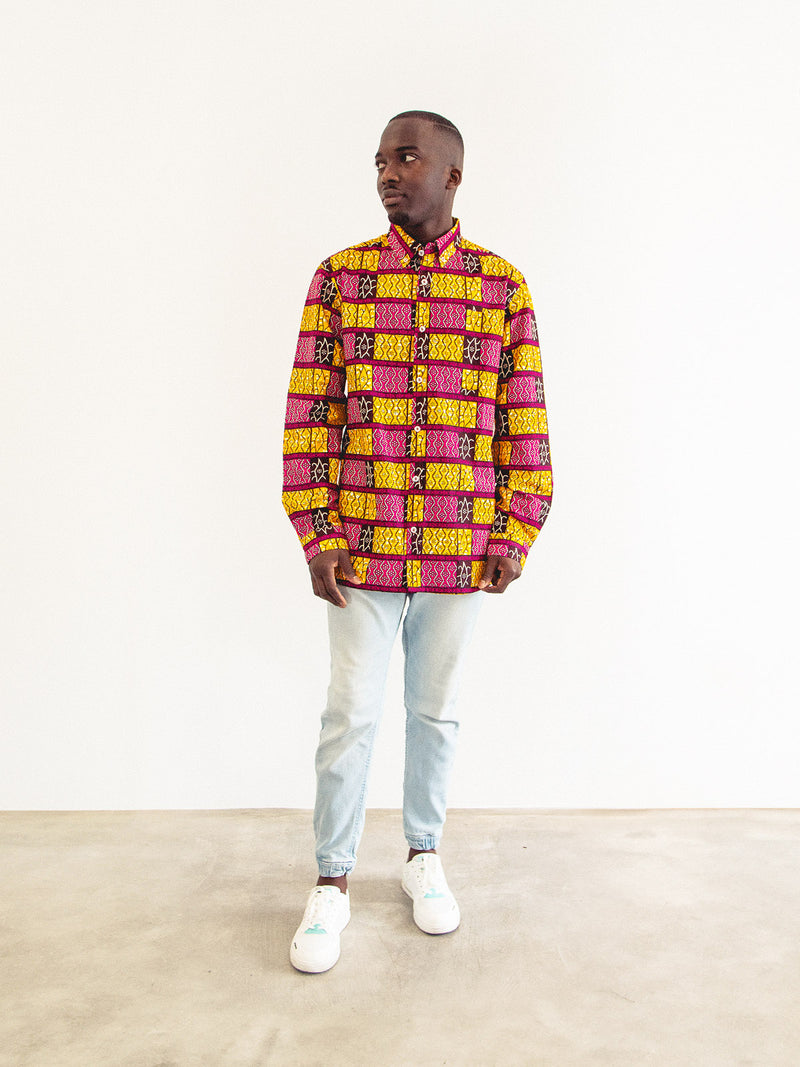 SPORTY MEN’S SHIRT KIZOMBA GLAM