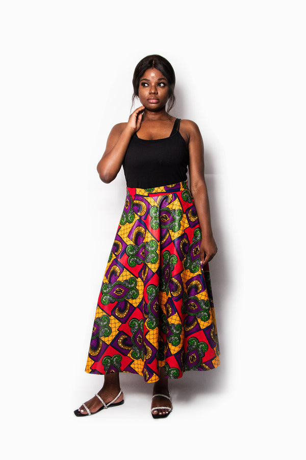 MIDI ROUND SKIRT NAIROBI