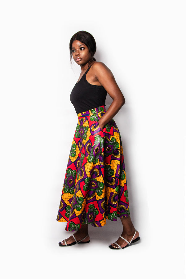 MIDI ROUND SKIRT NAIROBI