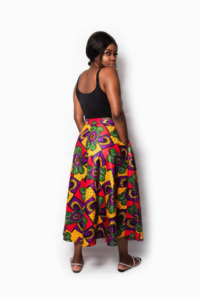 MIDI ROUND SKIRT NAIROBI