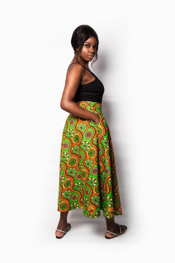 MIDI ROUND SKIRT ALBERTO LAKE