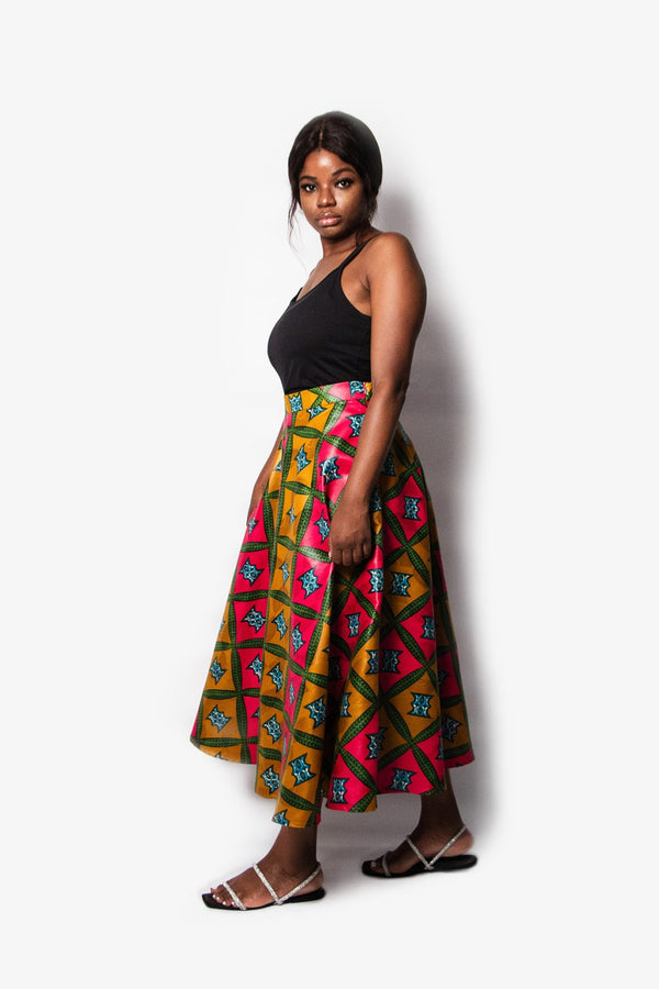 MIDI ROUND SKIRT SEMBA STYLE