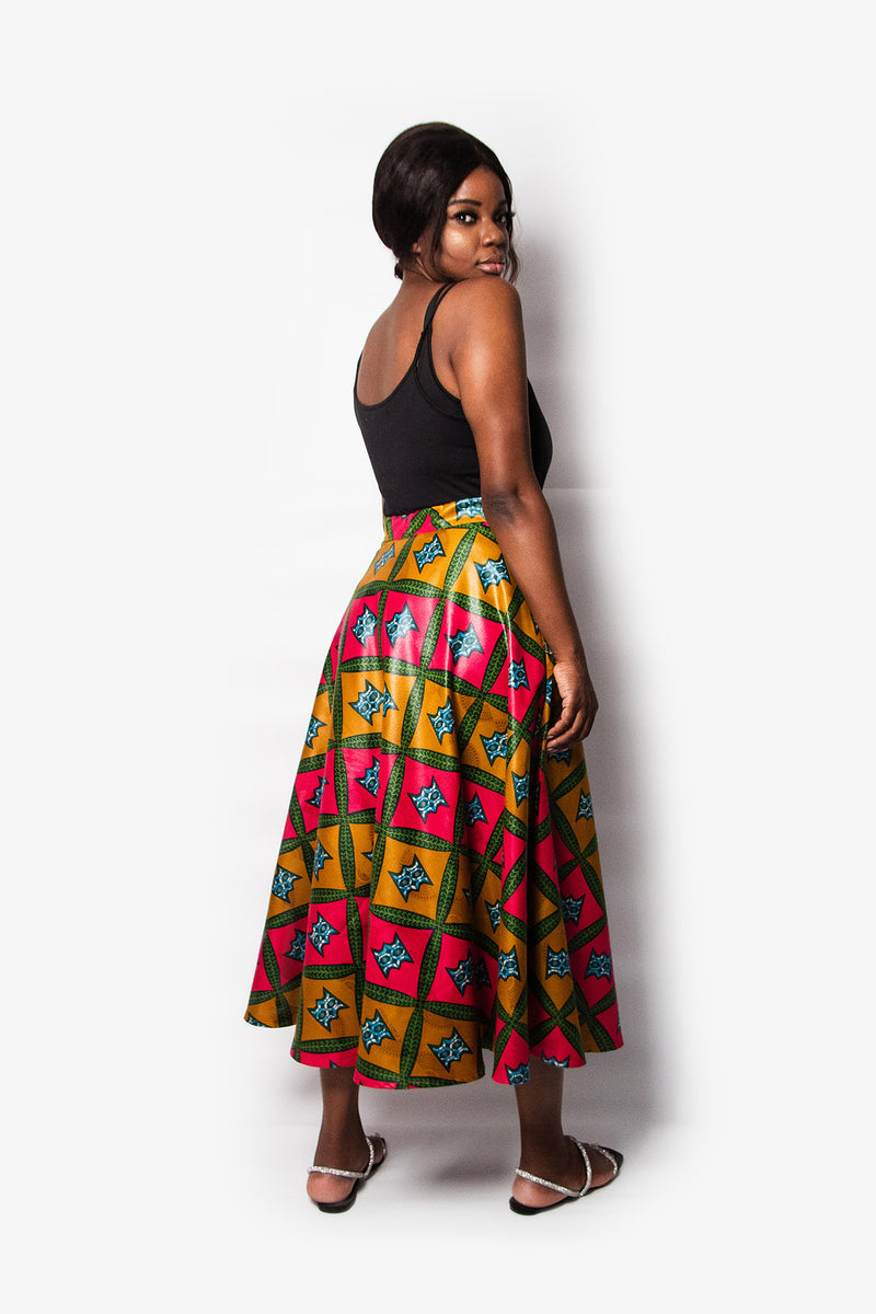 MIDI ROUND SKIRT SEMBA STYLE