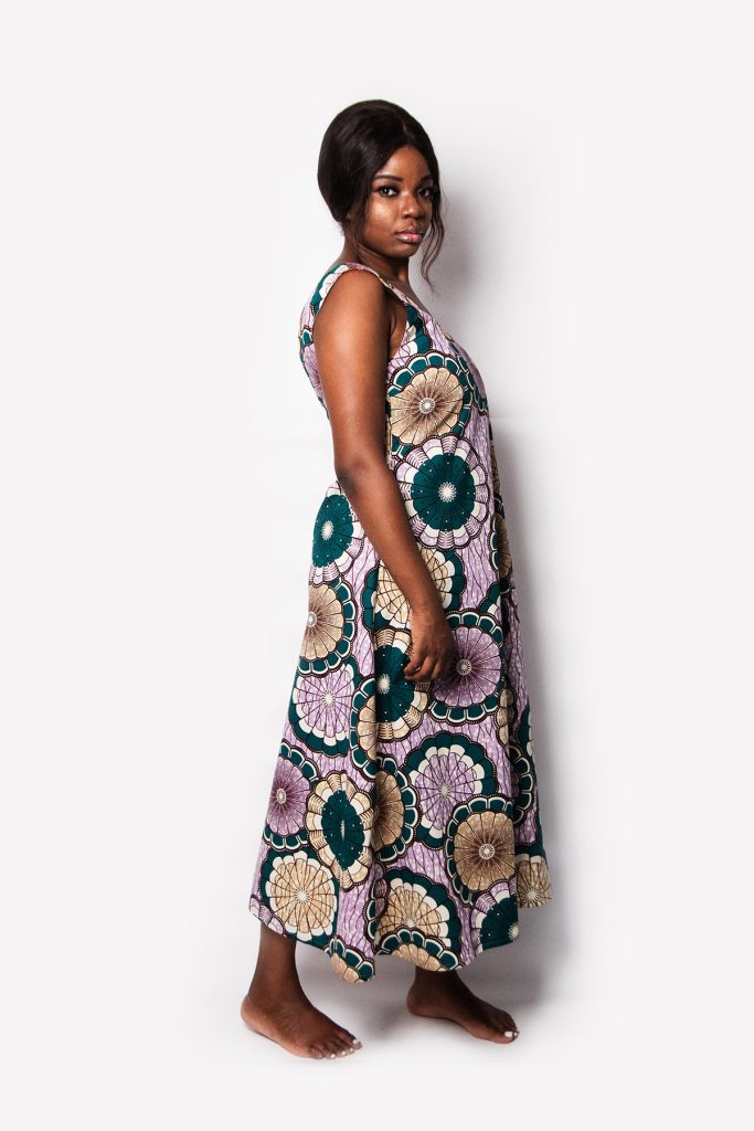 TRAPEZE DRESS CAMEIA LAKE