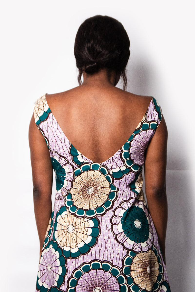 TRAPEZE DRESS CAMEIA LAKE