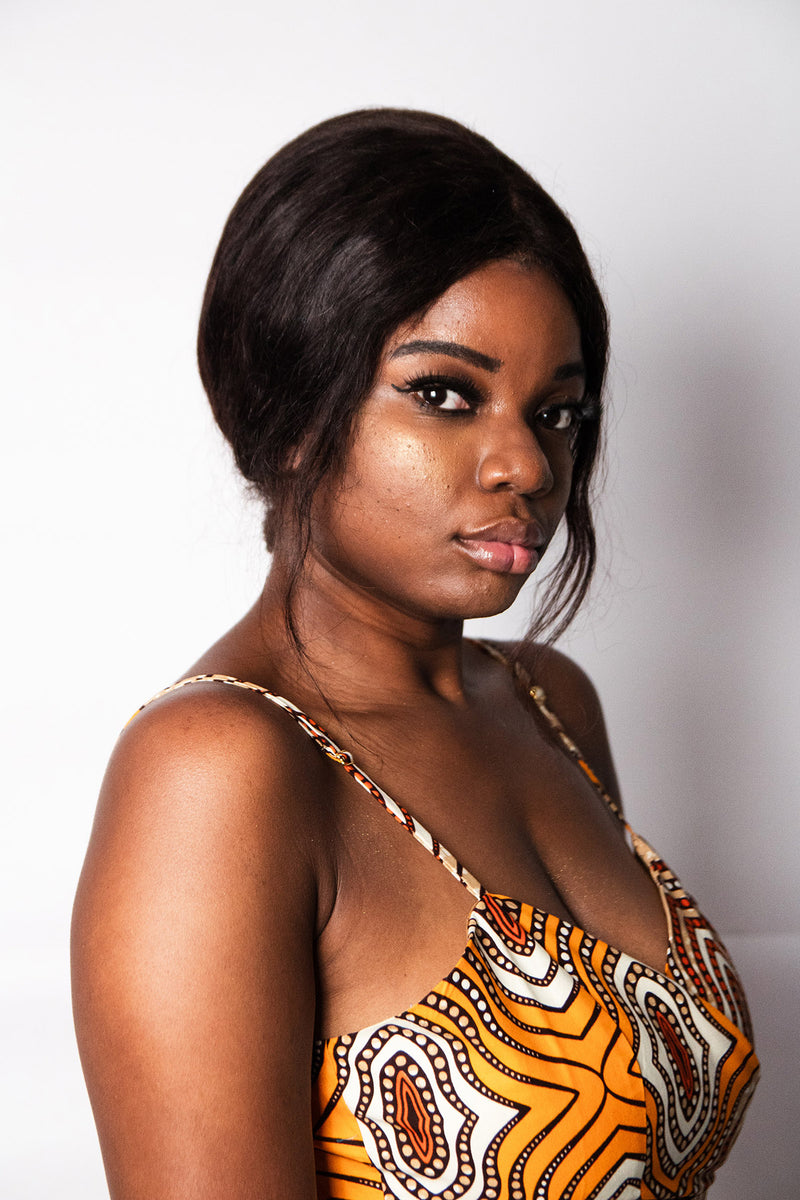 LONG DOUBLE-BREASTED DRESS KALAHARI SAND